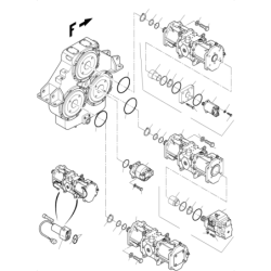 7082K00024 Hydraulic Pump Komatsu PC390lc