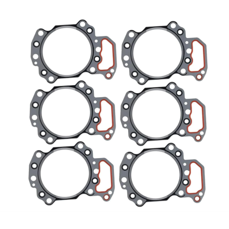 6150111811,6150111812 прокладка ГБЦ на дизельний двигун Komatsu 6D125, S6D125, SA6D125