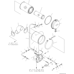 600-184-1510 ЗБОРКА КРИШКИ KOMATSU PC,WA,D