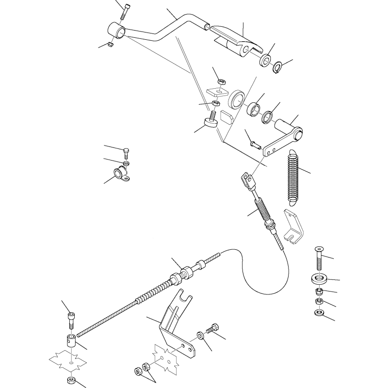 395-56-11611,395-56-14380 трос газу komatsu wh6