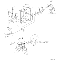 17A-61-16221 ШЛАНГ KOMATSU D65EX,D85EX,D155EX,D375EX