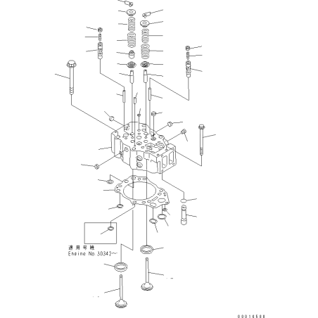 6210-17-1814 прокладка гбц komatsu s6d140, s6d140e, sa6d140e, saa6d140e