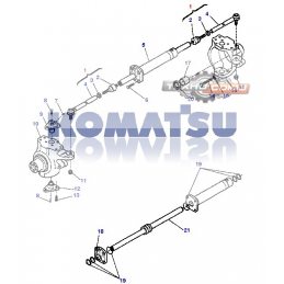 Рулевая тяга KOMATSU WB93R-WB97R