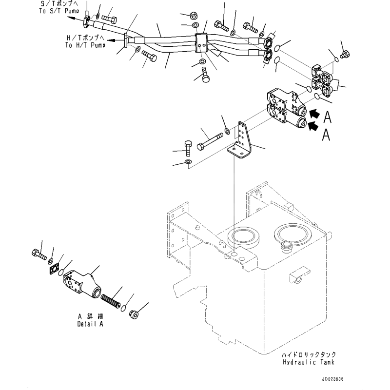 07097-01012 ШЛАНГ KOMATSU PW,D,HD