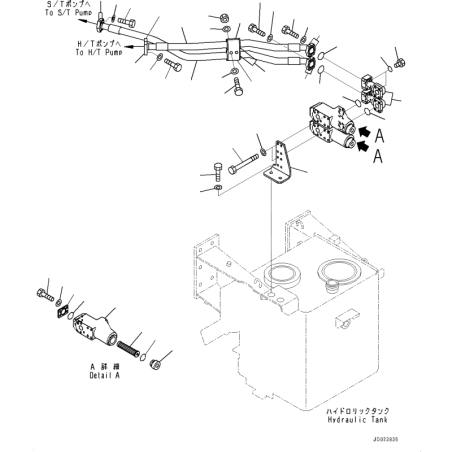 07097-01012 ШЛАНГ KOMATSU PW,D,HD