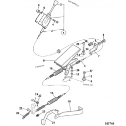 332/t2445 трос ножного акселератора jcb 1cx hf, 1cx hf, 1cx, 1cx, 208s, 208s