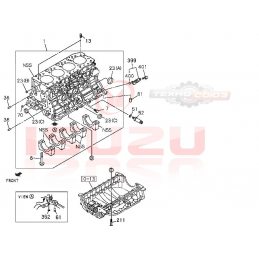 8980138240 блок цилиндров ISUZU 4JJ1.