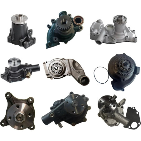 6127-61-1008 помпа,водяний насос охолодження двигуна Komatsu SA6D155 Склад.Київ.