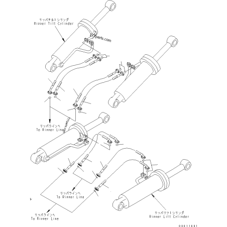 07097-01012 ШЛАНГ KOMATSU PW,D,HD