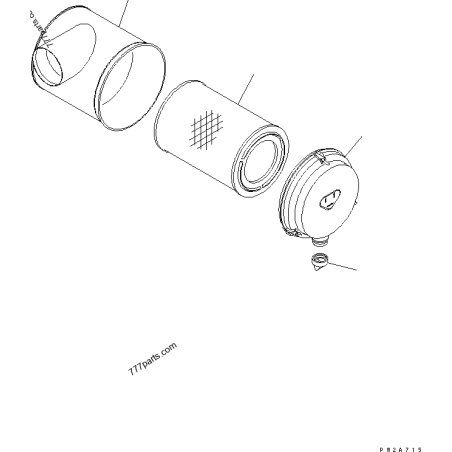 600-184-1510 ЗБОРКА КРИШКИ KOMATSU PC,WA,D