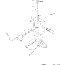 UCK0130D1096-0 САЛЕНОЇДНИЙ КЛАПАН KOMATSU HD