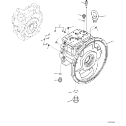 7083M00041 Hydraulic Pump Komatsu PC170lc
