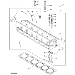R520798 фіксатор, замок R520798 John Deere
