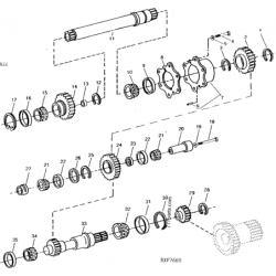 кільце для фіксації U15409 John Deere