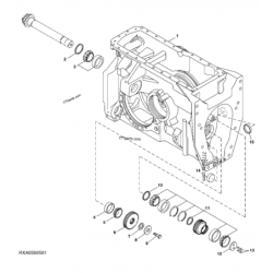 шайба з отвором для мастила R193851 John Deere