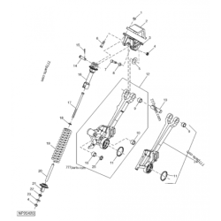 внутрішнє ущільнення масла A85727 John Deere