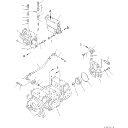 7042428240 Hydraulic Pump Komatsu PC180lc5k