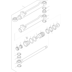 42U-63-H0P04 сальник циліндра KOMATSU WA65, WA70, WA80