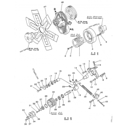 07012-00058, 0701200058 сальник приводу вентилятора KOMATSU SA12v140