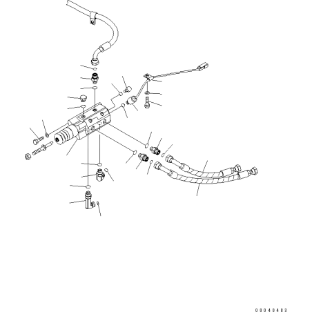 423-43-47101, 4234347101 гальмівний циліндр KOMATSU WA380, WA430