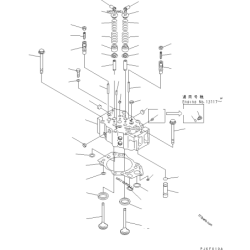 6215-41-4220 випускний клапан KOMATSU 6D140