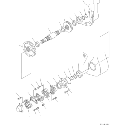 07012-40085, 0701240085 сальник KOMATSU D20, D60, D155, D355