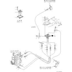 17A-61-16221, 17A6116221 рукав високого тиску KOMATSU D65EX, D85EX, D155EX, D375EX