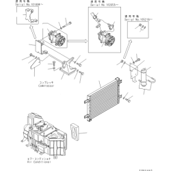 203-979-6611, 2039796611 ресивер осушувач KOMATSU PC100, PC120, PC130