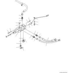 423-43-47101, 4234347101 гальмівний циліндр KOMATSU WA380, WA430