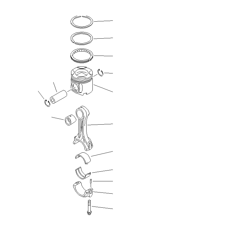 6210-32-3040 вкладиш шатуна KOMATSU 6D140, S6D140, S6D140E