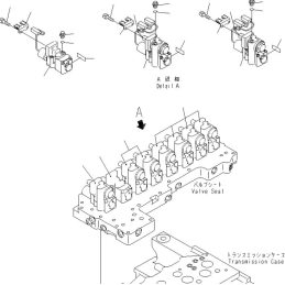 Клапан распределителя Komatsu