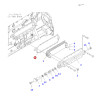 6150-61-2815  прокладка теплообмінника komatsu 6d125, 6d125e