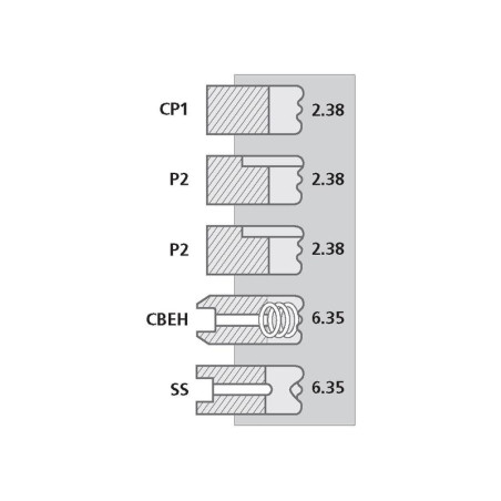 41158041 поршневі кільця на двигун  perkins 4.236, 6.354, 6.3541, 6.3544